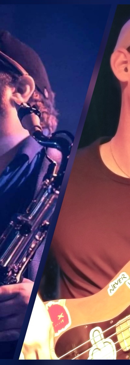 Nate McMahon — tenor sax & EWI, Black Hole Boogie Band